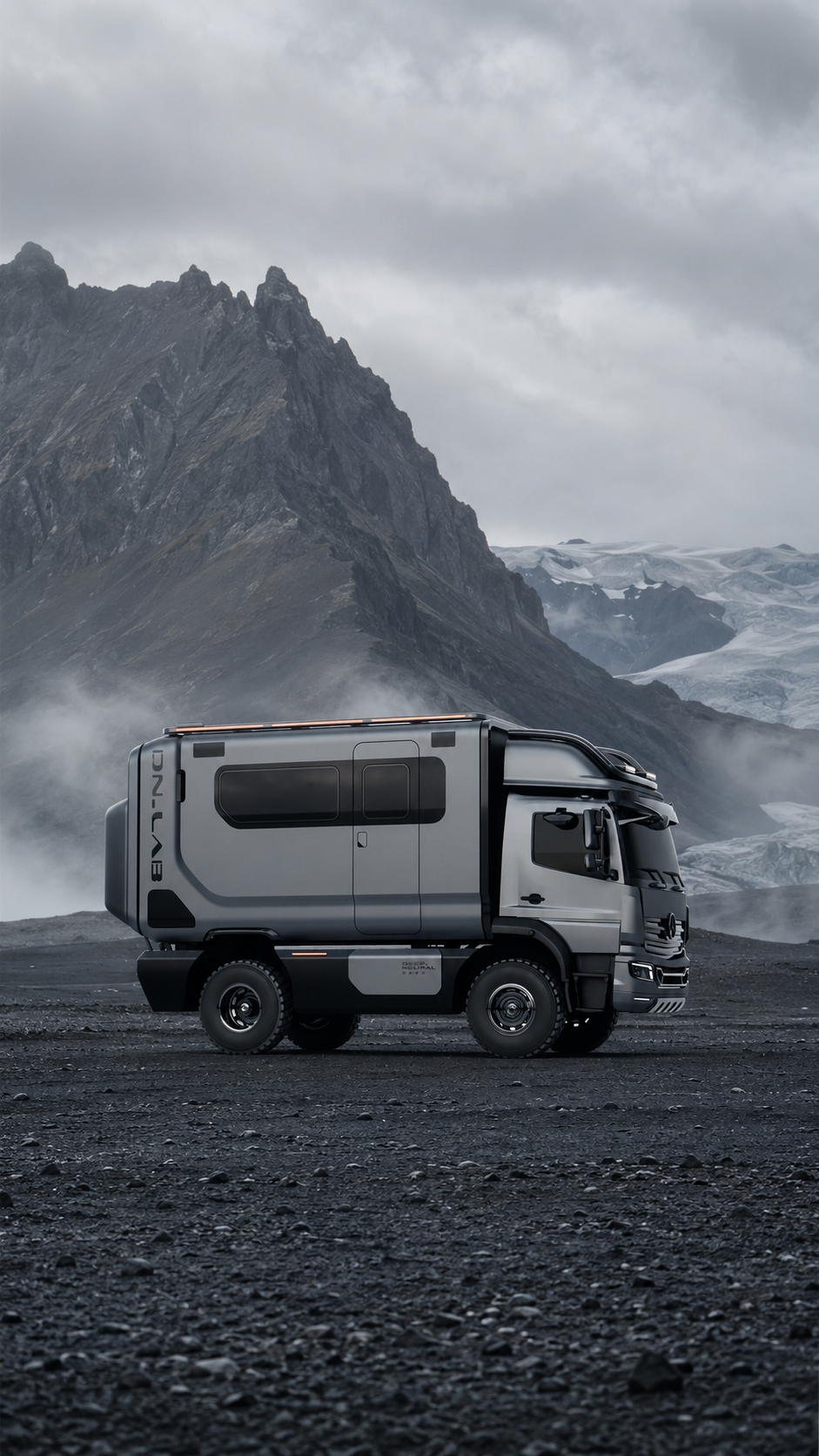 VOLCANIC 场景中的 LOOP 概念车